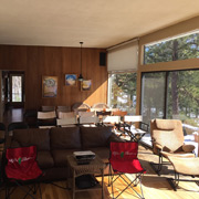 A couple of photos of the 'theater' waiting for its patrons