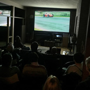 The 'theater' in full swing