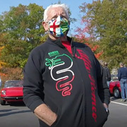 Vinnie Fiero came dressed for the occasion