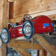 Some photos of the Ouellets' impressive garage