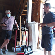Some photos of the Ouellets' impressive garage