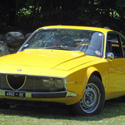Stefan Gavell arrived in his '73 Junior Zagato