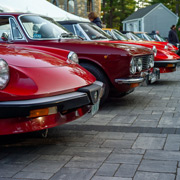 Some photos of our Alfas gracing the Searles Castle courtyard