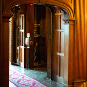 Inside Searles Castle was at least as elegant as the outside