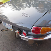 Gary Venable's 330,000-mile Duetto with custom-painted hardtop caught everyone's attention