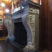 Inside Searles Castle was at least as elegant as the outside