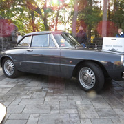 Gary Venable's 330,000-mile Duetto with custom-painted hardtop caught everyone's attention