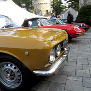 Some photos of our Alfas gracing the Searles Castle courtyard
