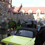Some photos of our Alfas gracing the Searles Castle courtyard