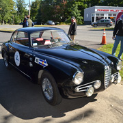 Some of our cars at the assembly point