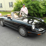 Michael Healey with his '91 Spider