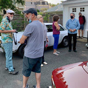 A few shots of the group hanging out in the driveway