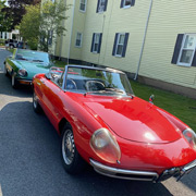A few shots of the Alfas in the driveway