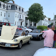 A few shots of the Alfas in the driveway