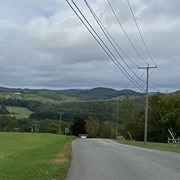 Scenic roads to ourselves - what's not to like?
