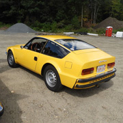 More shots of our cars as we stopped at the Berkshire East ski area