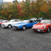 We pause for a photo op in the Winery's parking lot