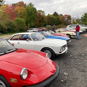 We pause for a photo op in the Winery's parking lot